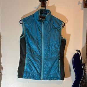 REI Women's Teal and Black Vest
